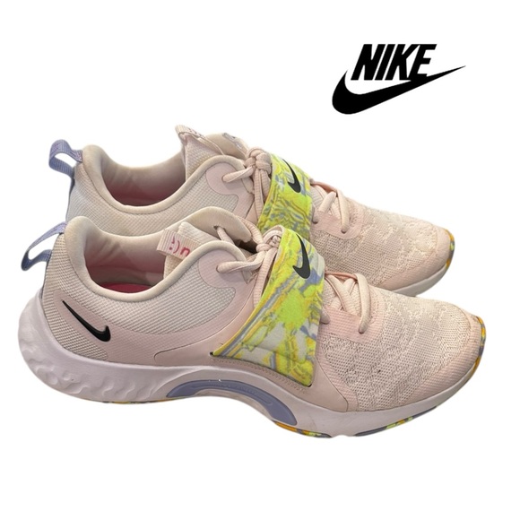 Nike Women’s Renew In-Season TR 12 Premium 'Light Thistle Pinksicle” Sneakers 7 - Picture 1 of 6
